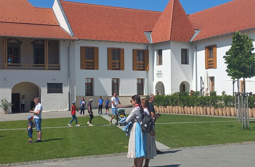 Borsi, Rákóczi kastély udvara